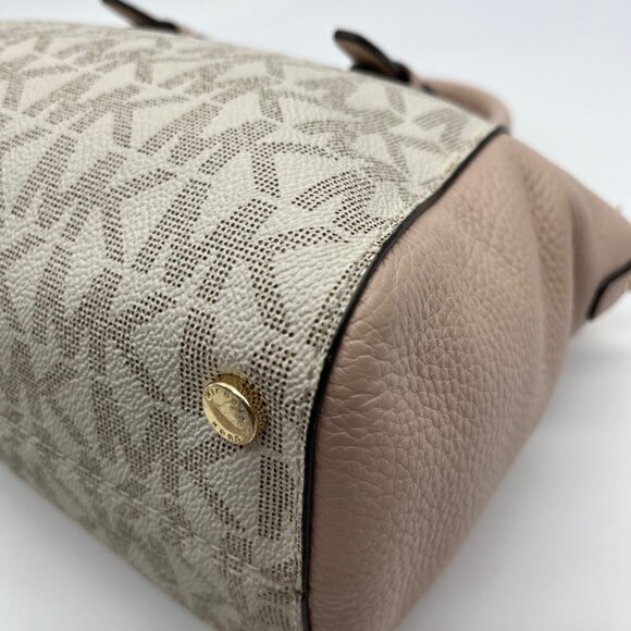 Michael Kors Light Pink & Beige Ciara Crossbody Tote - Picture 8 of 12